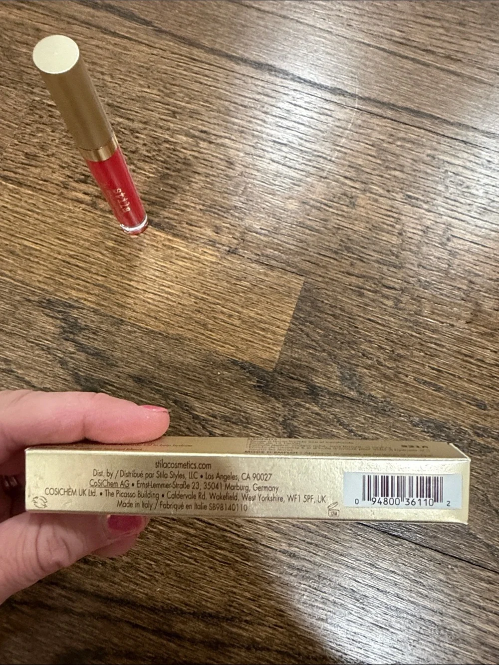 Stila Liquid Lipstick in Sheer Passione